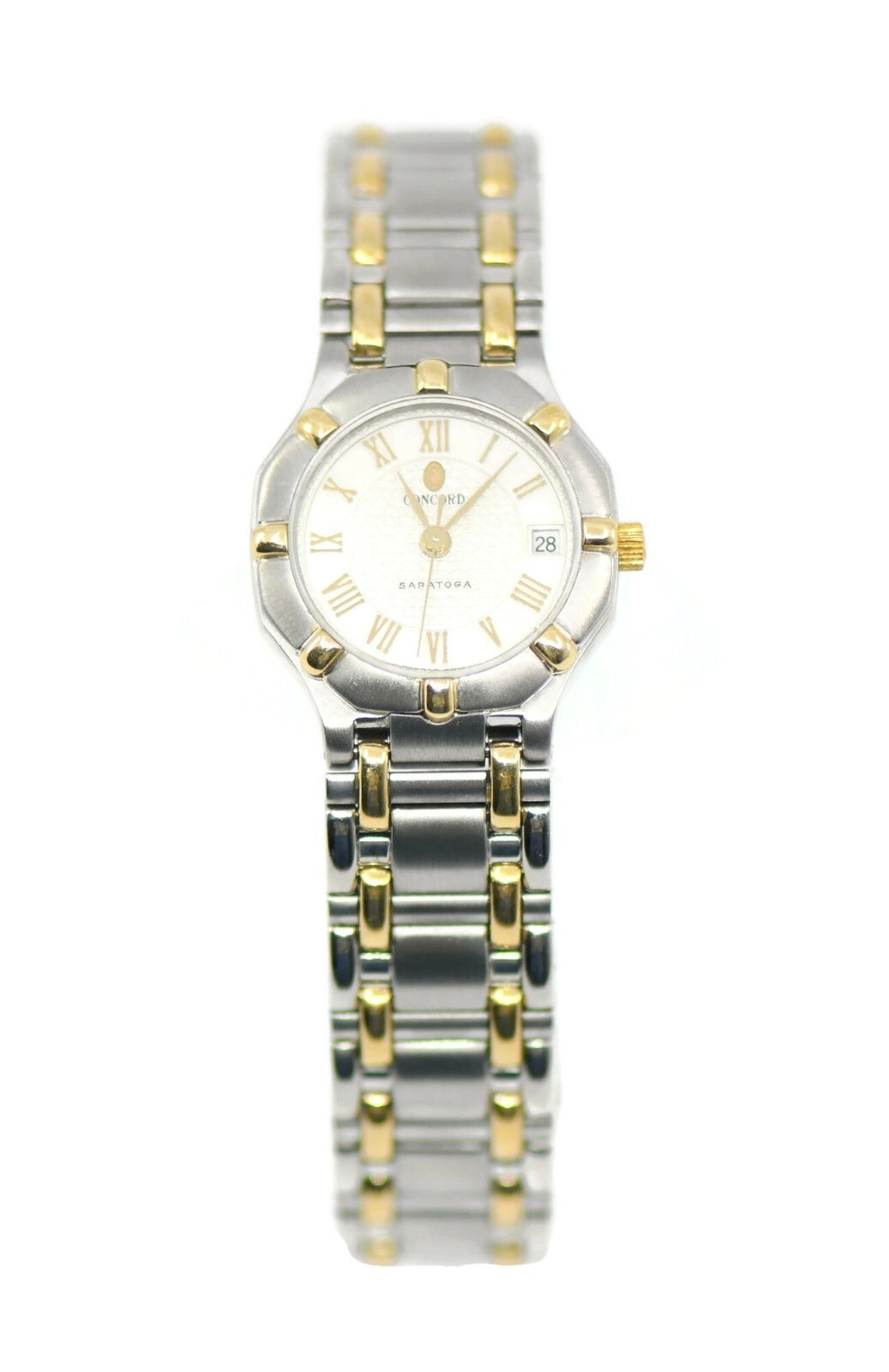 Concord Saratoga Two Tone Stainless Steel Watch 15.73.287