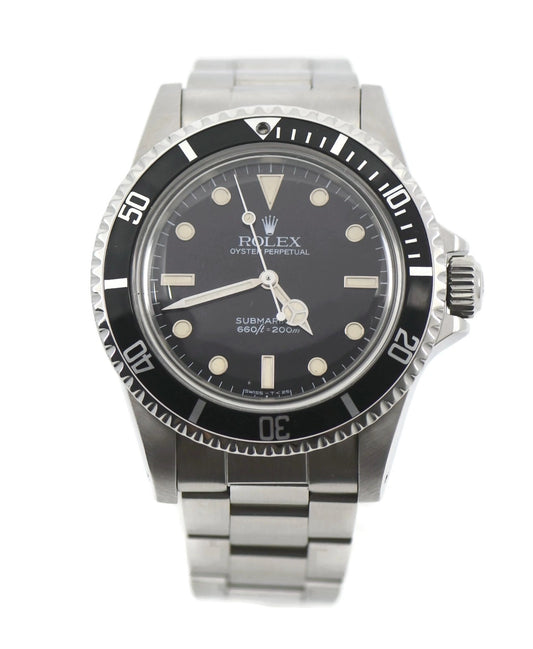 Rolex Submariner Stainless Steel Watch 5513