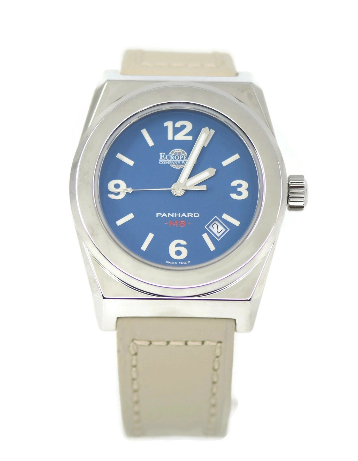 European Company Watch Panhard Stainless Steel PM8