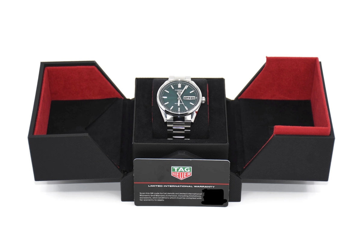 Tag Heuer Carrera Day Date Stainless Steel Watch WDA2115