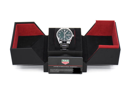 Tag Heuer Carrera Day Date Stainless Steel Watch WDA2115