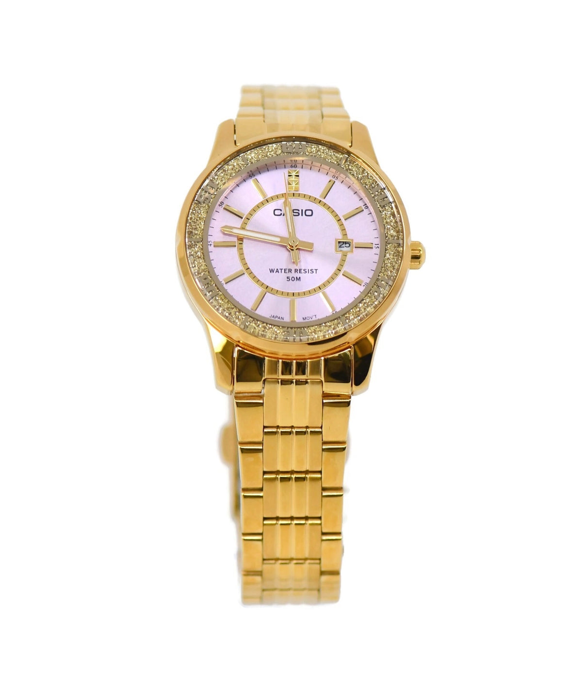Casio Gold Tone Stainless Steel Watch LTP-1358G