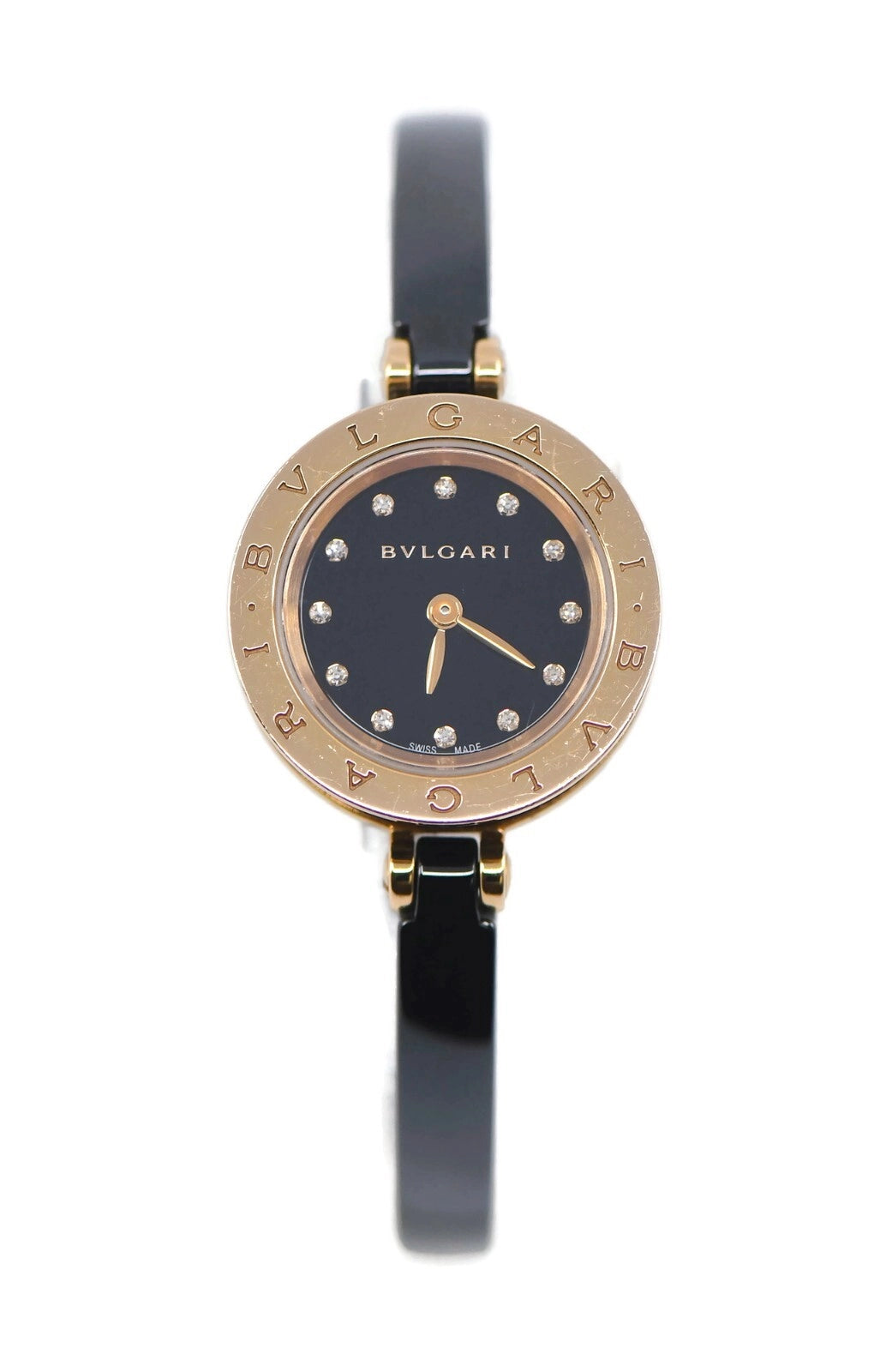 Bulgari B.Zero1 Diamond 18K/Ceramic Watch BZP23SG