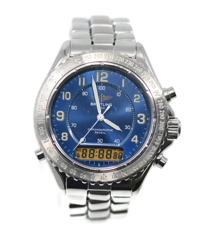 Breitling Intruder Reveil Stainless Steel Watch A51035