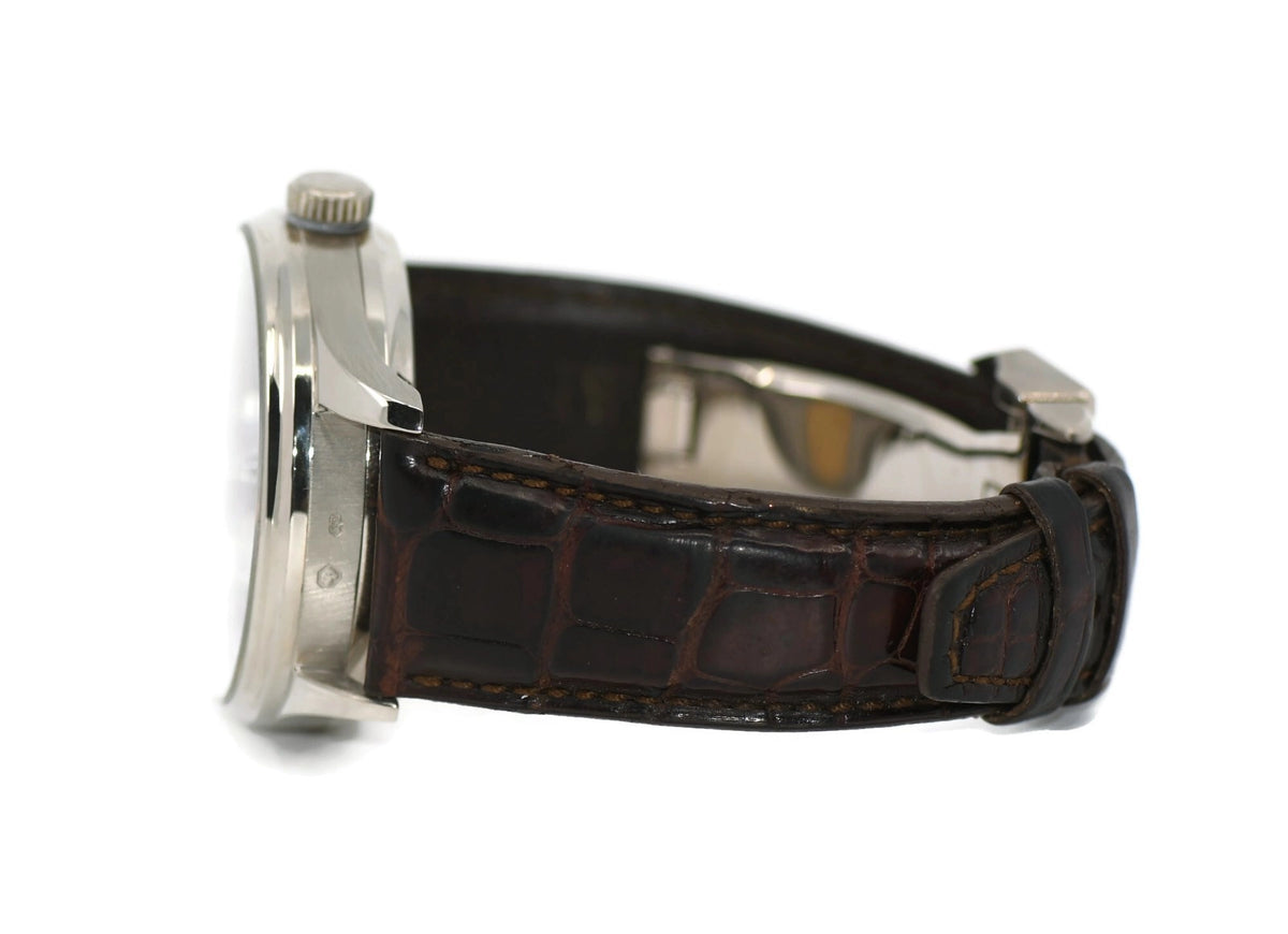 IWC Portuguese 7 Day 18K White Gold Watch IW500106