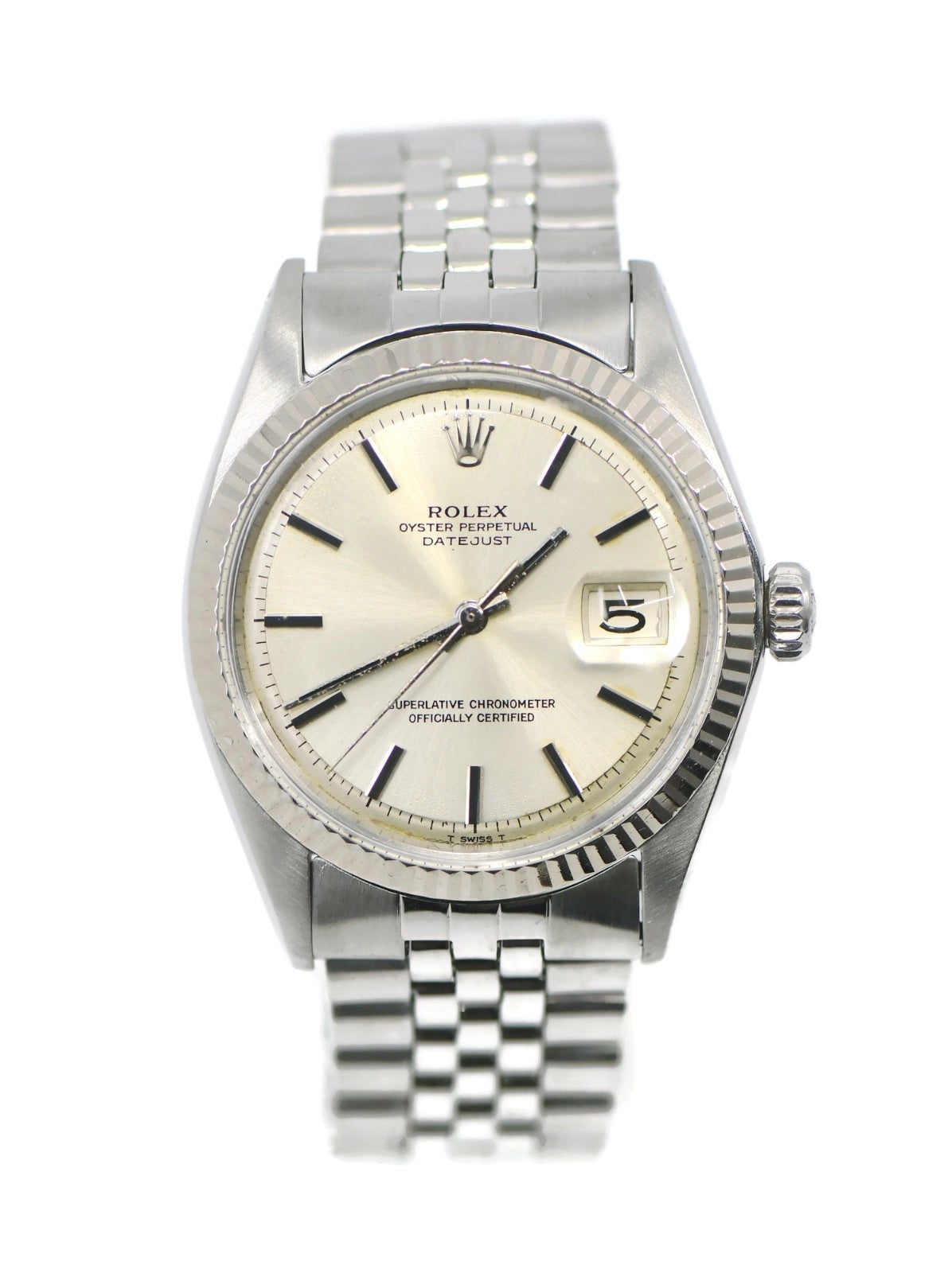 Rolex Datejust Stainless Steel Watch 1603