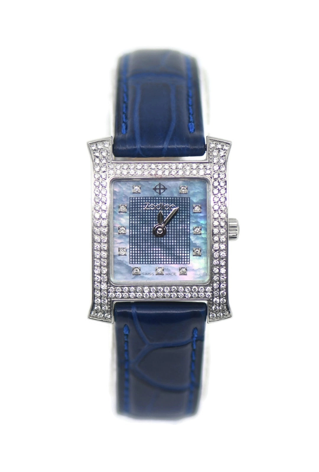 Zodiac Diamond Stainless Steel Watch Z03203