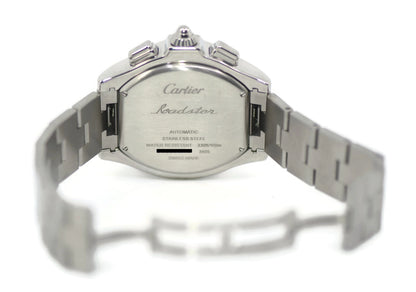 Cartier Roadster Diamond Chronograph Stainless Steel Watch W6206019