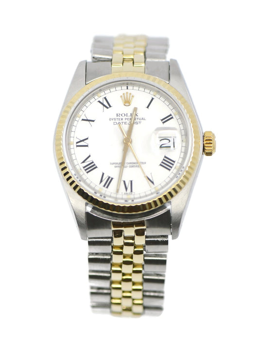 Rolex Datejust Buckley 18K/Stainless Steel Watch 16013