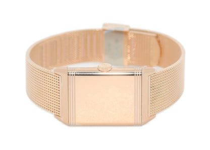 Jaeger LeCoultre Reverso Tribute 18K Rose Gold Watch Q713216J