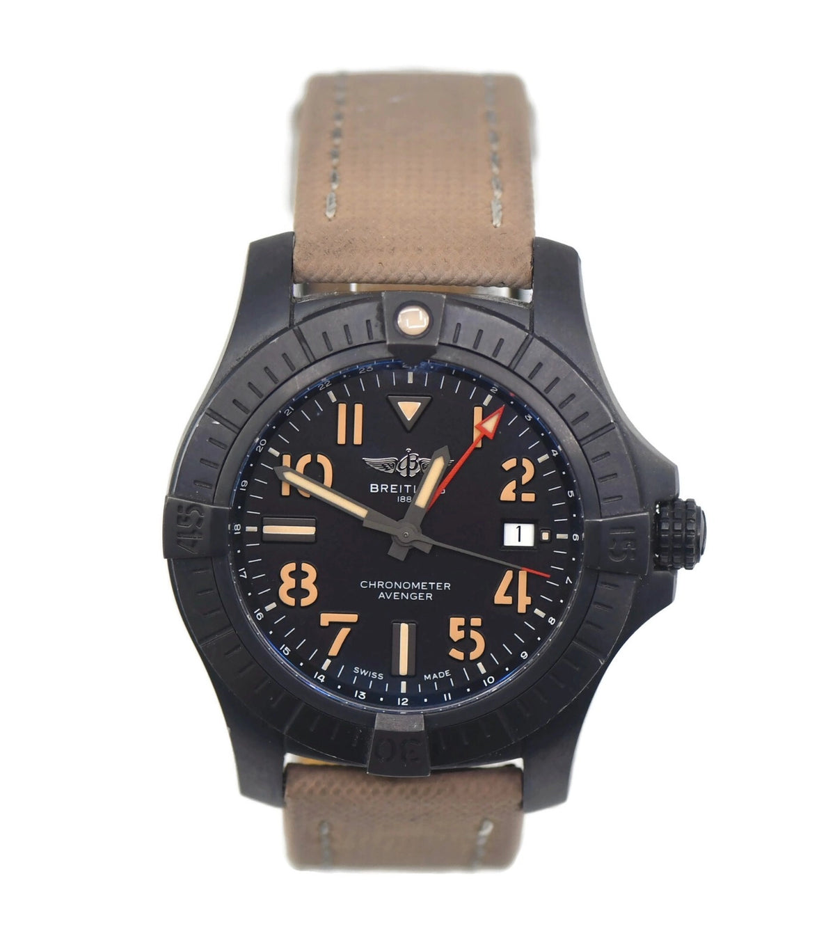 Breitling Avenger Night Mission Titanium Watch V32395