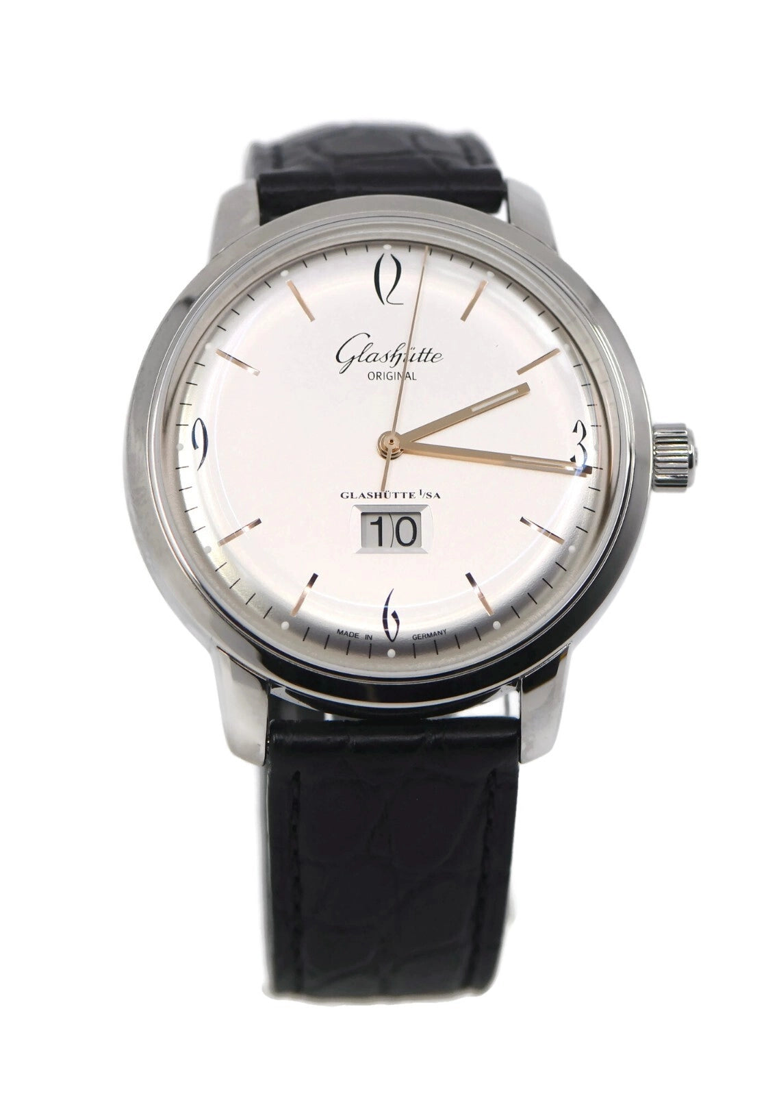 Glashutte Senator Sixties Stainless Steel Watch 1-39-47-01-02-04