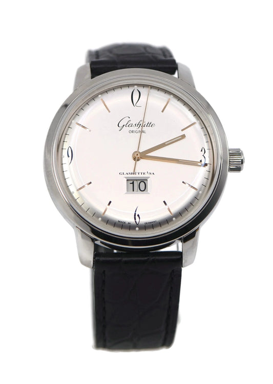 Glashutte Senator Sixties Stainless Steel Watch 1-39-47-01-02-04