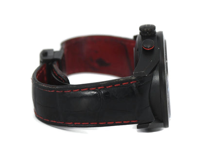 Tag Heuer Carrera Chronograph Black Titanium Watch CV2A81