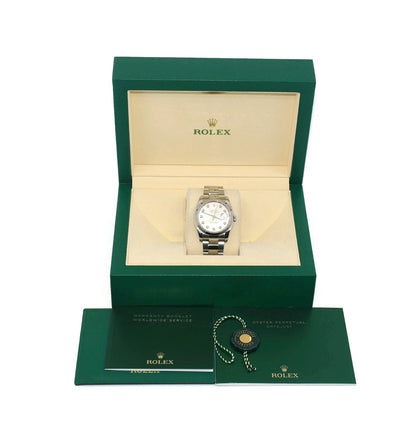 Rolex Datejust 36 Diamond Stainless Steel Watch 116234