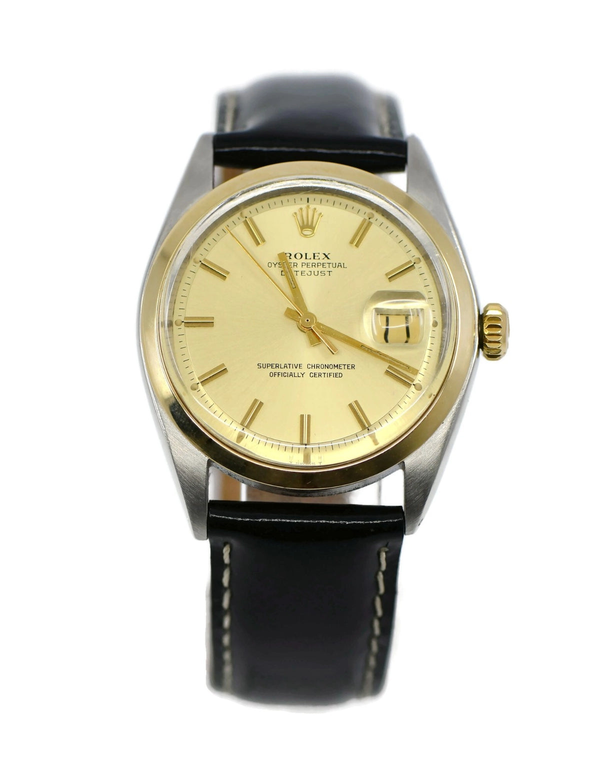 Rolex Datejust 18K/Stainless Steel Watch 1600