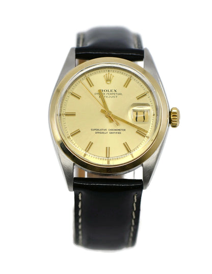 Rolex Datejust 18K/Stainless Steel Watch 1600