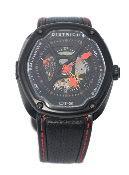 Dietrich OT-2 Black Stainless Steel Watch