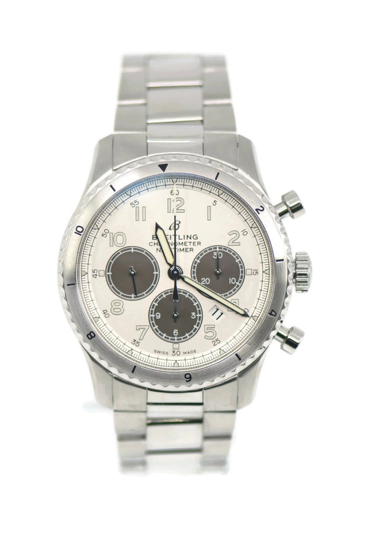 Breitling Navitimer 8 Chronograph Stainless Steel Watch AB01171