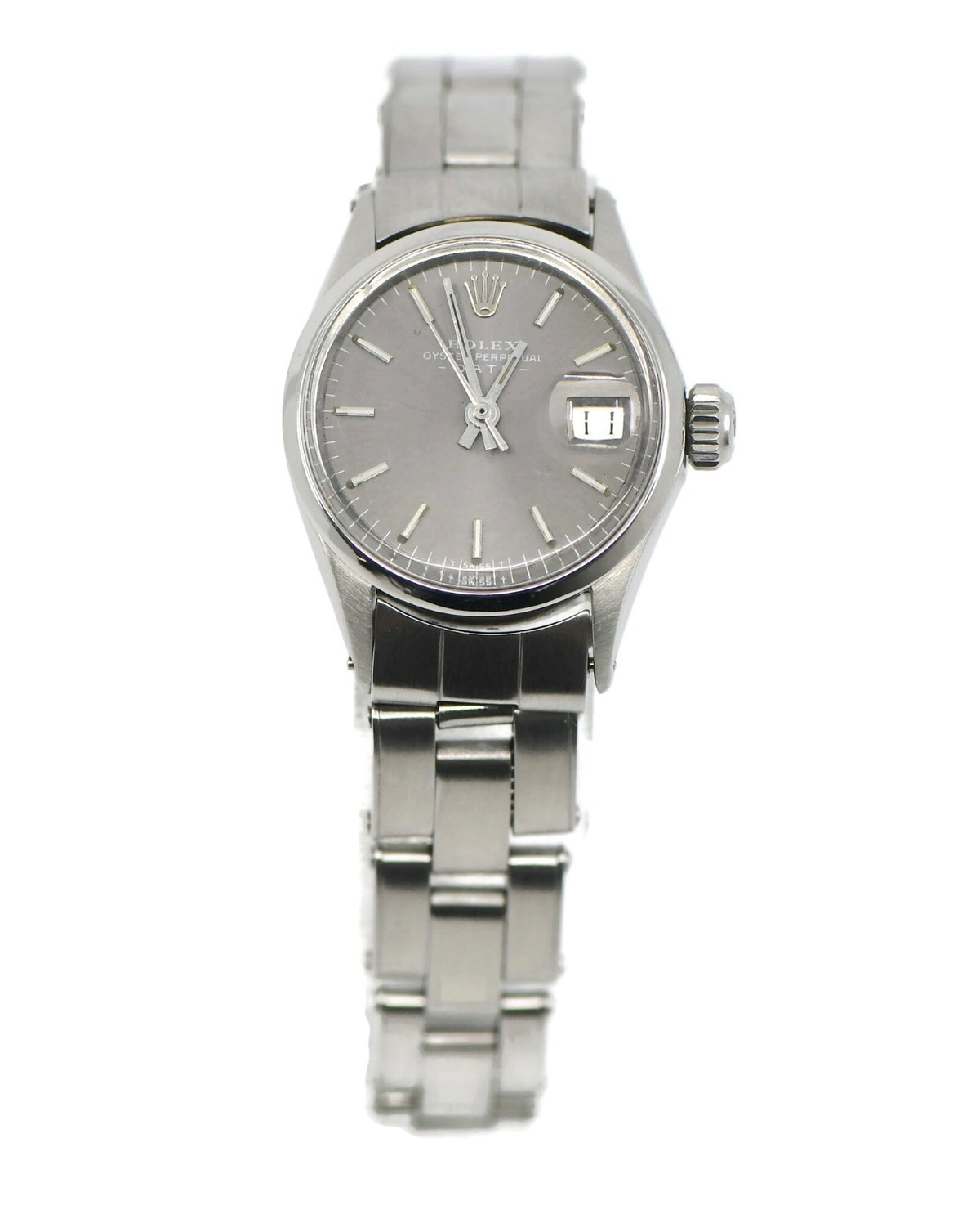 Rolex Oyster Perpetual Date Stainless Steel Watch 6516