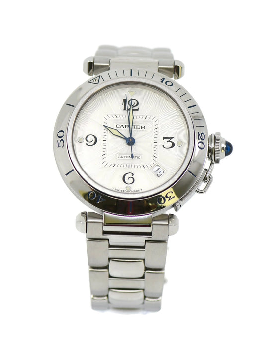 Cartier Pasha Stainless Steel Watch W31031H3