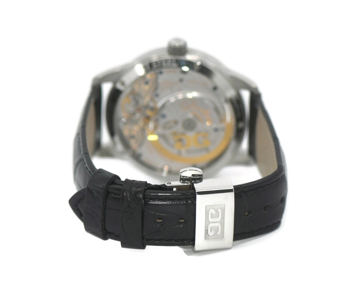 Glashutte Original Panomaticdate Stainless Steel Watch 90-01-02-02-14