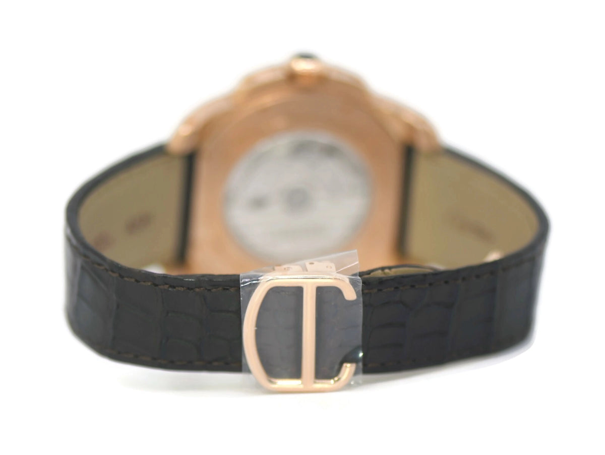 Cartier Calibre 18K Rose Gold Watch W7100007