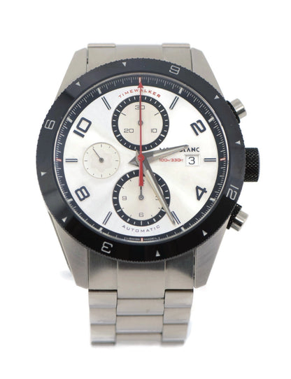 Montblanc Timewalker Chronograph Stainless Steel Watch 7424