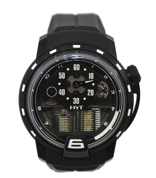 HYT H1 Ghost Titanium Watch 148-DL-60-NF-RU