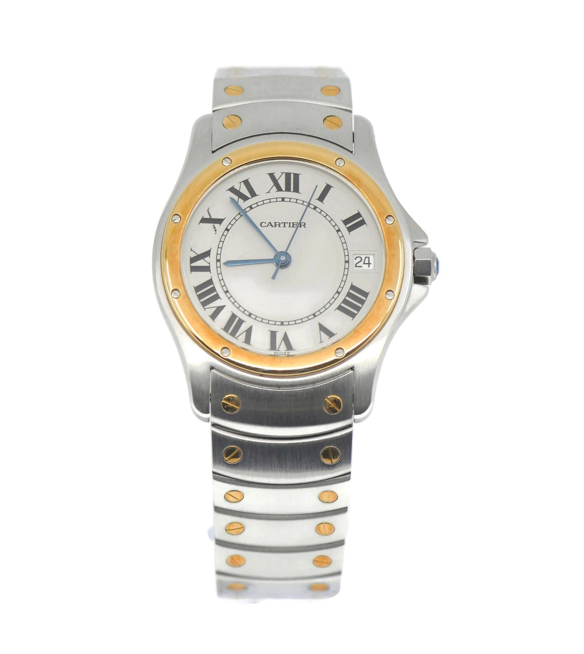 Cartier Santos Ronde 18K/Stainless Steel Watch W20036R3