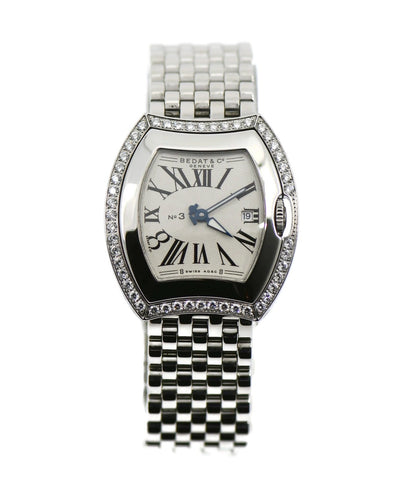 Bedat & Co No 3 Diamond Stainless Steel Watch 334