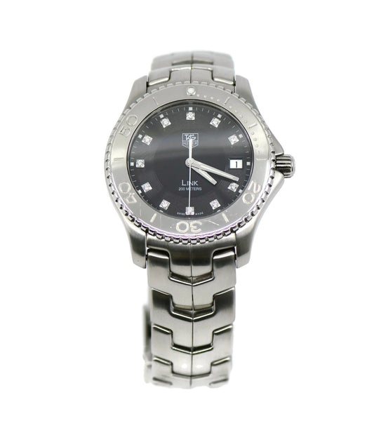 Tag Heuer Link Diamond Stainless Steel Watch WJ1113