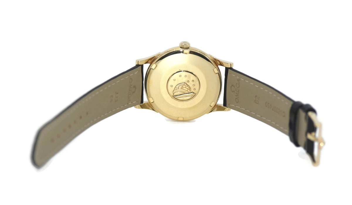 Omega Constellation 18K Yellow Gold Watch 14381/2 SC61