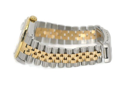 Rolex Datejust Diamond 18K/Stainless Steel Watch 16233
