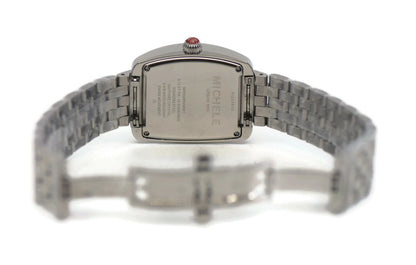 Michele Diamond Stainless Steel Watch