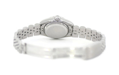 Rolex Datejust Diamond Stainless Steel Watch 79160