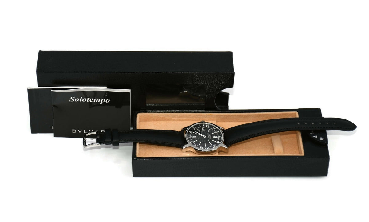 Bulgari Solotempo Stainless Steel Watch ST35S
