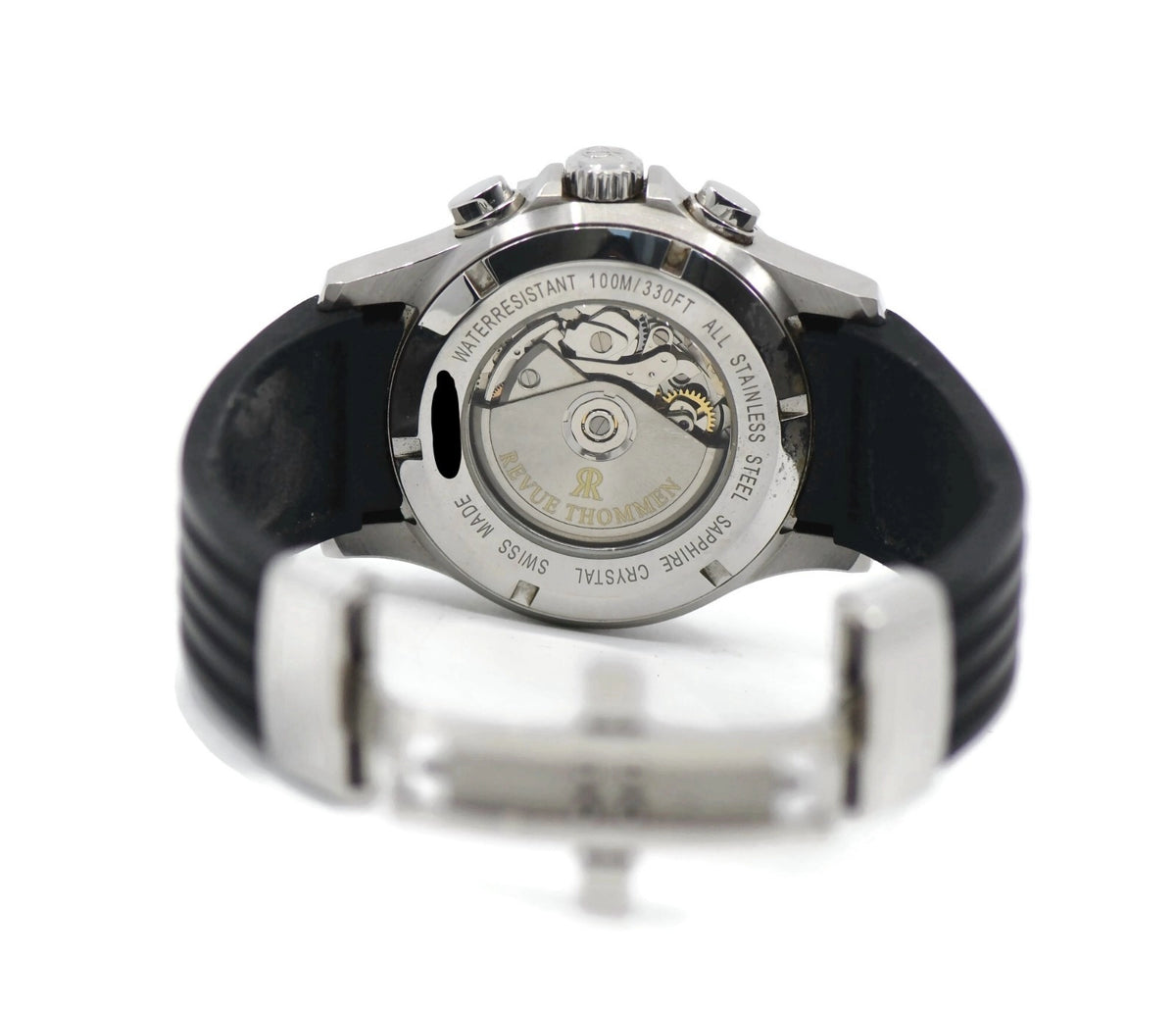 Revue Thommen Chronograph Stainless Steel Watch 16071.6837