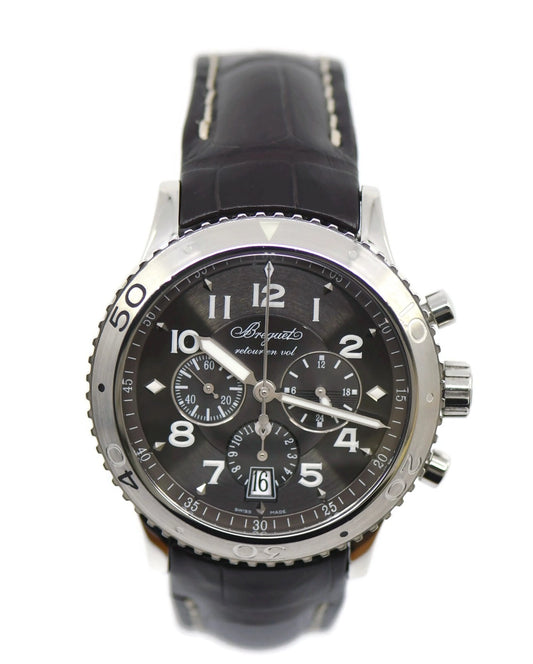 Breguet Type XXI Transatlantique Stainless Steel Watch 3810