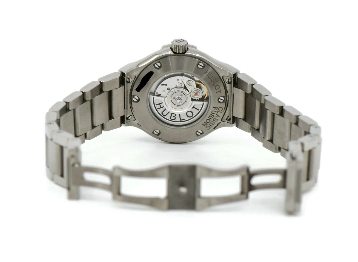 Hublot Classic Fusion Diamond Titanium Watch 585.NX.897V.NX.1204