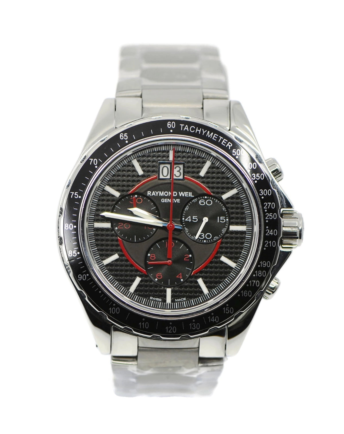 Raymond Weil Sport Chronograph Stainless Steel Watch 8520