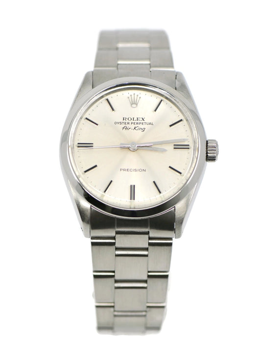 Rolex Airking Stainless Steel Watch 5500