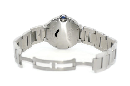 Cartier Ballon Bleu Diamond Stainless Steel Watch WE902075