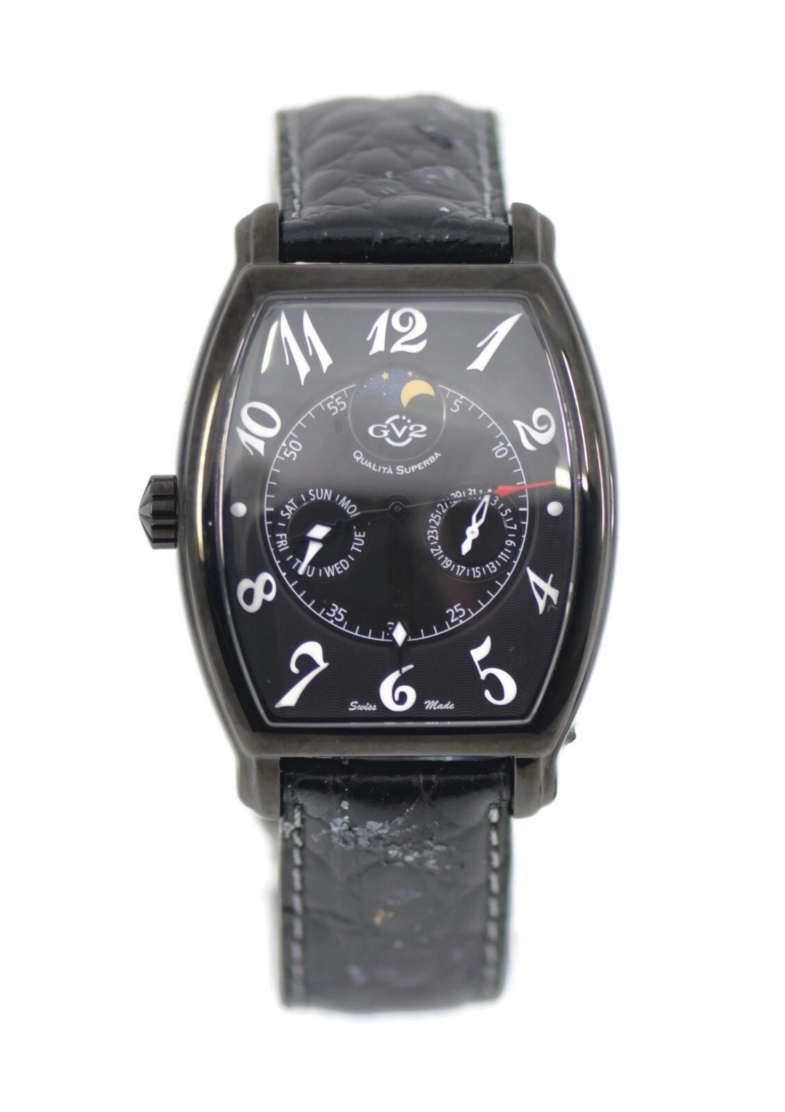 Gevril GV2 Moonphase Stainless Steel Watch 4914
