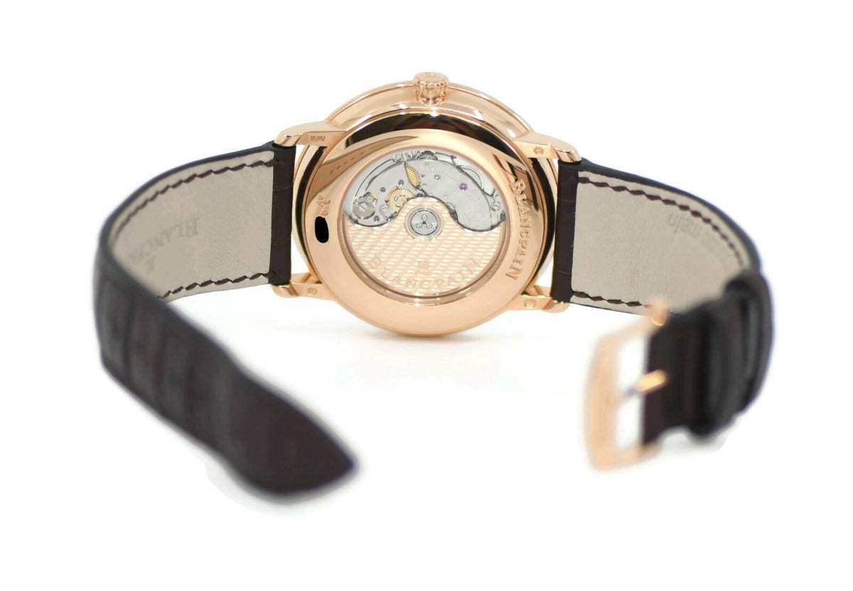 Blancpain Villeret 18K Rose Gold Watch 6652
