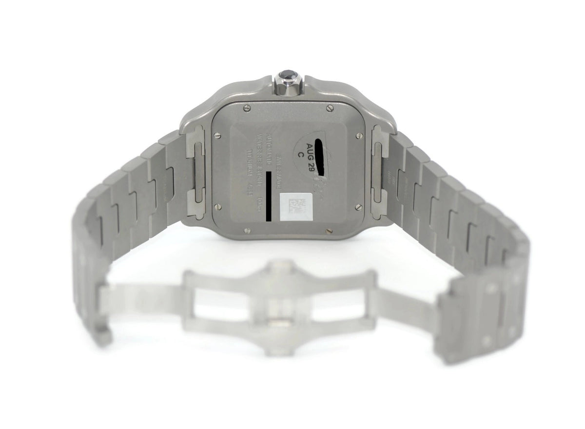 Cartier Santos Large Titanium Watch WSSA0089