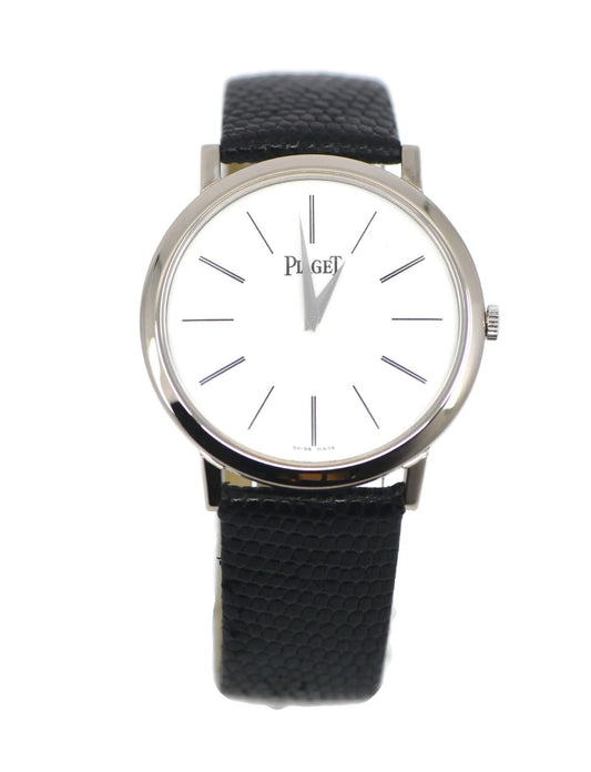 Piaget Altiplano 18K White Gold Watch P10174