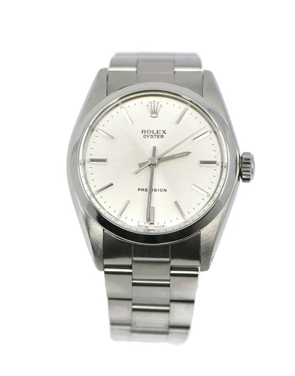 Rolex Oyster Precision Stainless Steel Watch 6426