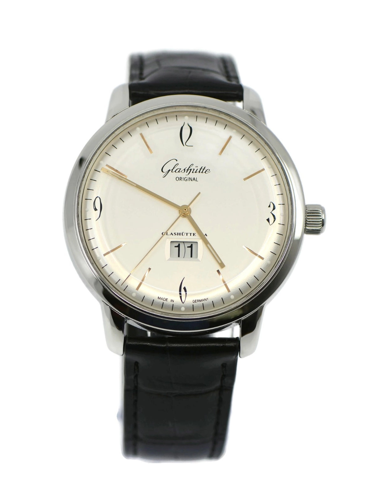 Glashutte Original Sixties Stainless Steel Watch 2-39-47-01-02-04