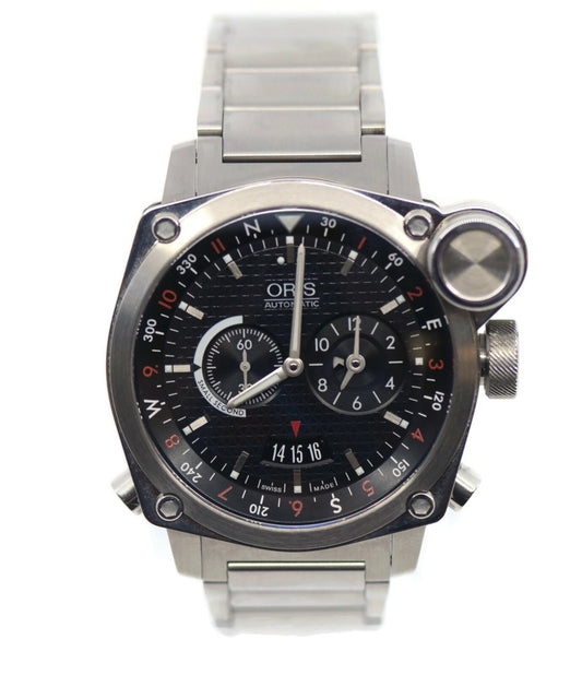 Oris BC4 Flight Timer Stainless Steel Watch 69076154154